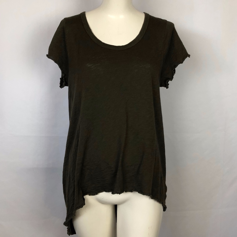 Nanavatee Green High Low Blouse